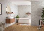 Osprey white stone effect tile 300x600mm - view 3