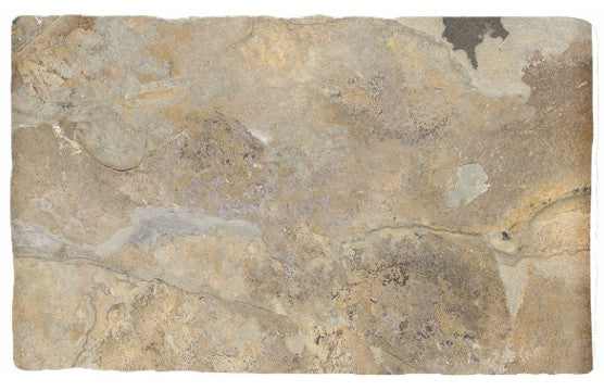 Oviedo autumn grey flagstone effect tile 300x500mm - view 3
