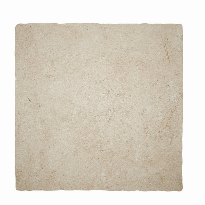 Oviedo Ivory Flagstone Effect Matt Porcelain Wall & Floor Tile 300x300mm