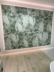 Palm Coast multi colour tropical decor tile 350x1000mm - view 3