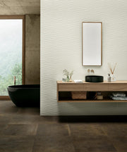 Palmetto white reef relief tile 300x600mm - view 2