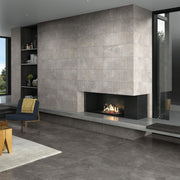 Parkland grey stone effect tile 300x600mm - view 3