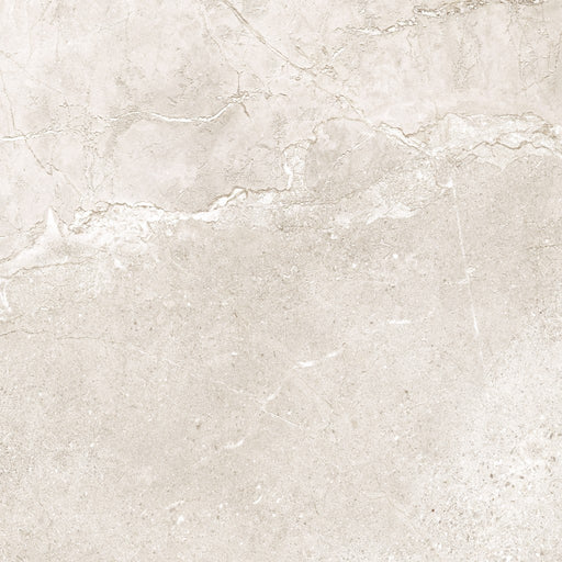 Parkland white stone effect tile 600x600mm - view 2