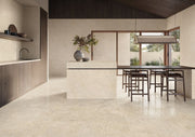 Pensacola beige minimal matt porcelain tile 600x1200mm - view 4