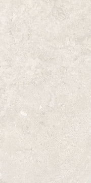 Pensacola white minimal matt porcelain tile 600x1200mm - view 4