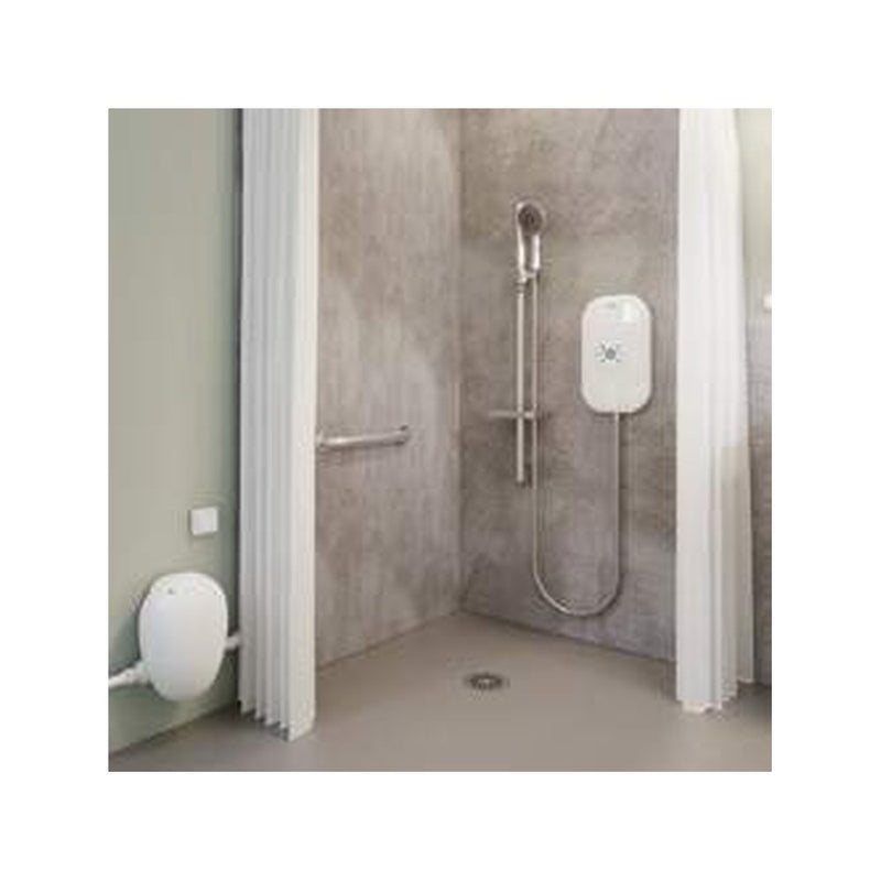 AKW Heavy Duty Shower Curtain – All Sizes (Weighted, Woven Polyester)