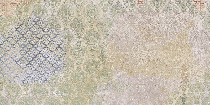 Plantation blend vintage pattern tile 500x1000mm - view 3