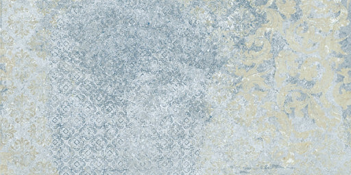Plantation blue vintage pattern tile 500x1000mm - view 2