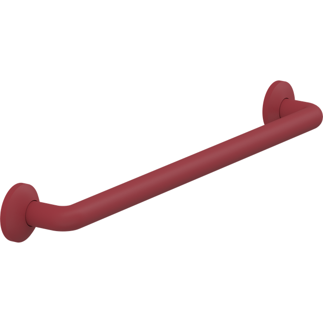 Pressalit Plus Handrail, 600mm, Red (RT102035)