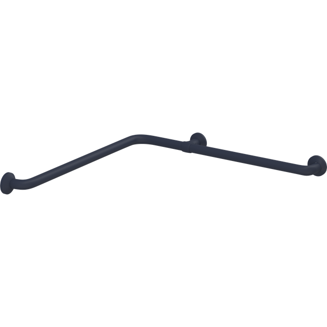 Pressalit Plus Corner Combination Handrail, 762 x 762mm, Dark Blue (RT126108)