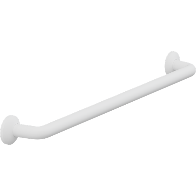 Pressalit Plus Handrail, 800mm, White (RT103000)
