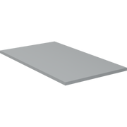 Pressalit Daycare Changing Table Mattress, 760 × 1350mm, Medium Grey (R8705432)