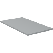 Pressalit Daycare Changing Table Mattress, 760 × 1400mm, Medium Grey (R8702432)