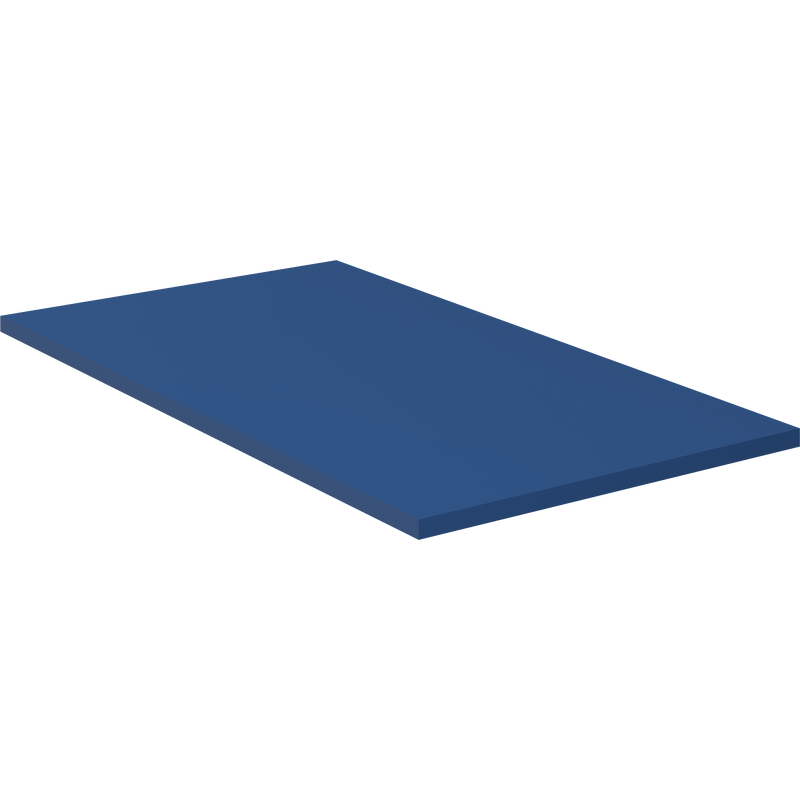 Pressalit Daycare Changing Table Mattress, 760 × 1400mm, Navy Blue (R8702378)