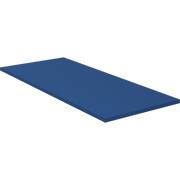Pressalit Daycare Changing Table Mattress, 760 × 1800mm, Navy Blue (R8704378)