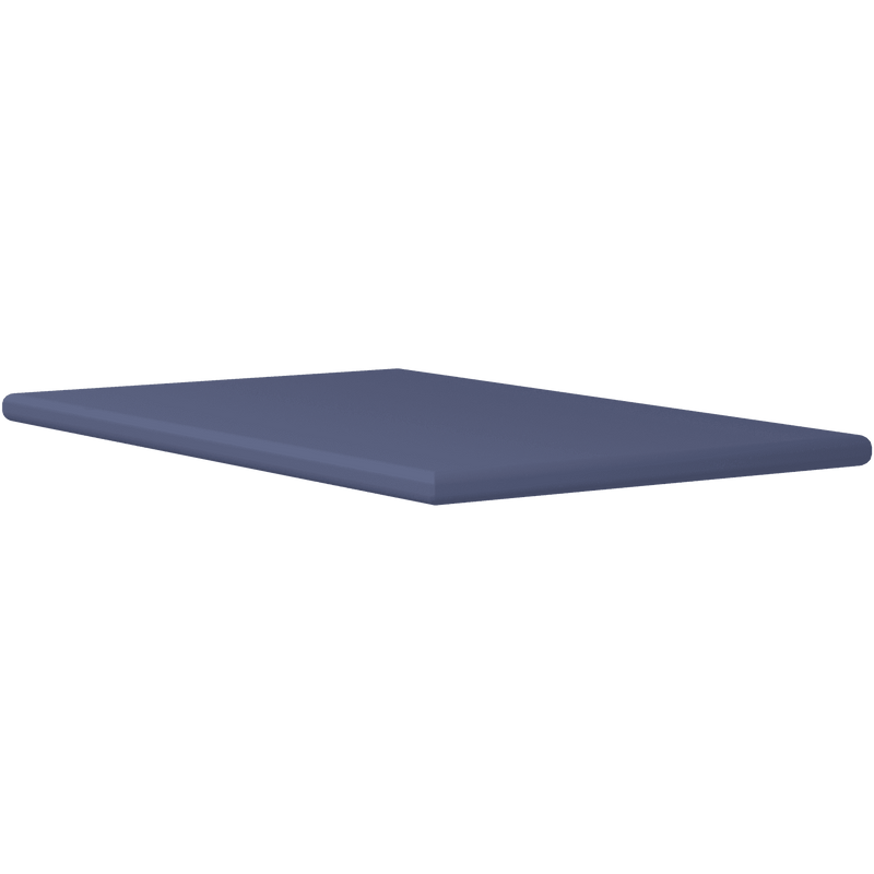 Pressalit changing table mattress in navy blue shown on CT 5000 change table (R8481378)