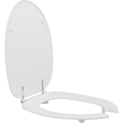 Pressalit Dania Open Front Toilet Seat With Cover R38000 - product view