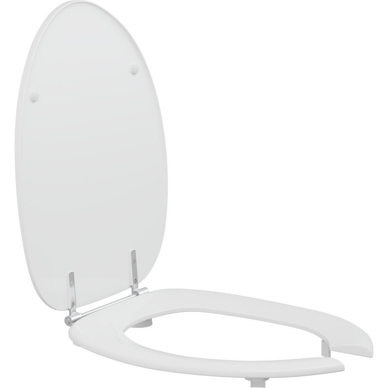 Pressalit Dania Open Front Toilet Seat With Cover R38000 - product view