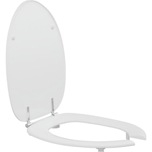 Pressalit Dania Open Front Toilet Seat With Cover R38000 - product view