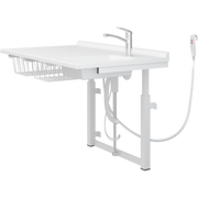 Pressalit Daycare Changing Table, Electric, 800 × 1400mm, with Sink & Standard Mixer Tap (R8734000)