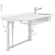 Pressalit Daycare Changing Table, Electric, 800 × 1800mm, with Sink & Pull-Out Spout Mixer Tap (R8733000)