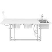 Pressalit Daycare Changing Table, Electric, 800 × 1800mm, with Sink & Standard Mixer Tap (R8735000)