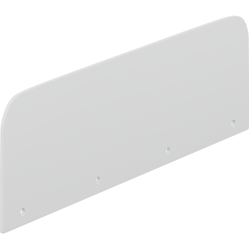 Pressalit Daycare Changing Table End Plate, 200 × 700mm, White (R8708000)