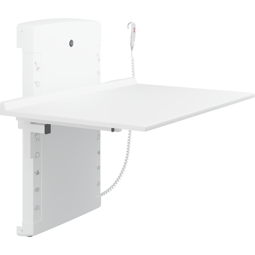 Pressalit Daycare Changing Table, Foldable Wall-Mounted, 800 × 1400mm (R8672000)