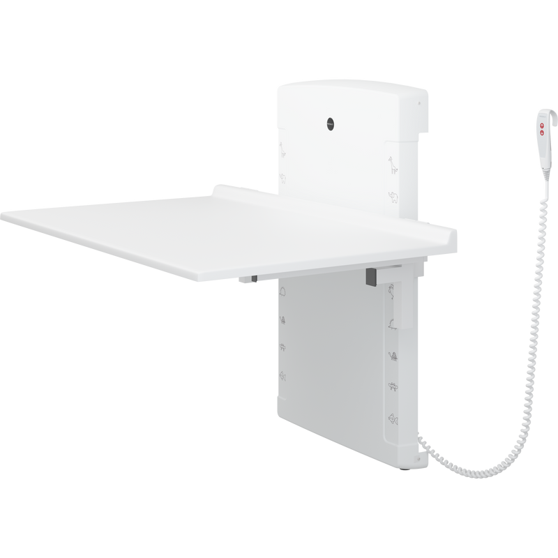 Pressalit Daycare Changing Table, Foldable Wall-Mounted, 800 × 1400mm (R8672000)