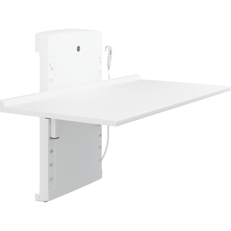Pressalit Daycare Changing Table, Foldable Wall-Mounted, 800 × 1800mm (R8673000)