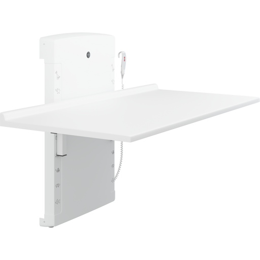Pressalit Daycare Changing Table, Foldable Wall-Mounted, 800 × 1800mm (R8673000)