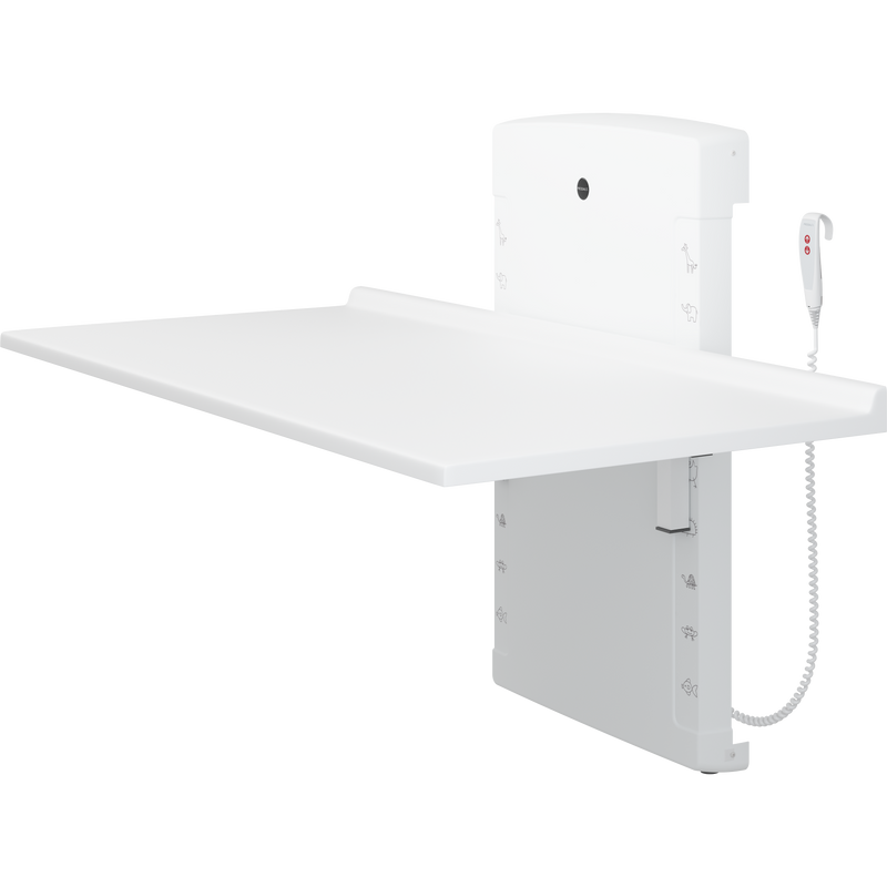 Pressalit Daycare Changing Table, Foldable Wall-Mounted, 800 × 1800mm (R8673000)