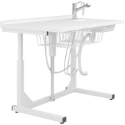 Pressalit Daycare Changing Table, Freestanding, 800 × 1400mm, with Sink & Pull-Out Mixer Tap (R8652000)