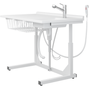 Pressalit Daycare Changing Table, Freestanding, 800 × 1400mm, with Sink & Pull-Out Mixer Tap (R8652000)