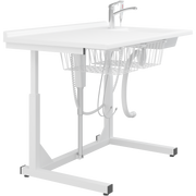 Pressalit Daycare Changing Table, Freestanding, 800 × 1400mm, with Sink & Standard Mixer Tap (R8654000)