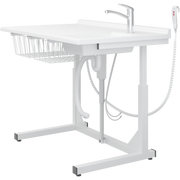 Pressalit Daycare Changing Table, Freestanding, 800 × 1400mm, with Sink & Standard Mixer Tap (R8654000)