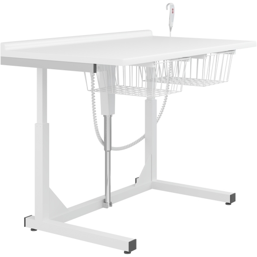 Pressalit Daycare Changing Table, Freestanding, 800 × 1400mm, with 2 Wire Baskets (R8642000)