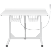 Pressalit Daycare Changing Table, Freestanding, 800 × 1400mm, with 2 Wire Baskets (R8642000)