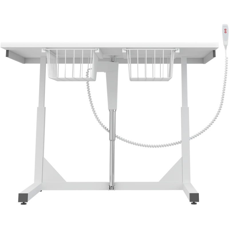 Pressalit Daycare Changing Table, Freestanding, 800 × 1400mm, with 2 Wire Baskets (R8642000)