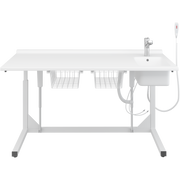 Pressalit Daycare Changing Table, Freestanding, 800 × 1800mm, with Sink & Pull-Out Mixer Tap (R8653000)