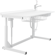Pressalit Daycare Changing Table, Freestanding, 800 × 1800mm, with Sink & Standard Mixer Tap (R8655000)