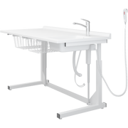Pressalit Daycare Changing Table, Freestanding, 800 × 1800mm, with Sink & Standard Mixer Tap (R8655000)