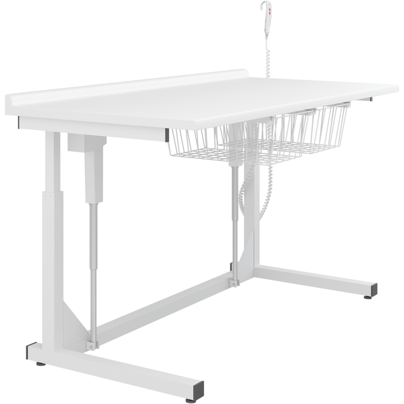 Pressalit Daycare Changing Table, Freestanding, 800 × 1800mm, with 2 Wire Baskets (R8643000)