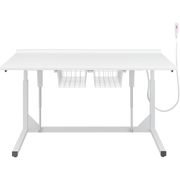 Pressalit Daycare Changing Table, Freestanding, 800 × 1800mm, with 2 Wire Baskets (R8643000)