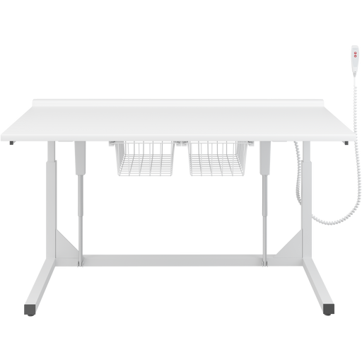 Pressalit Daycare Changing Table, Freestanding, 800 × 1800mm, with 2 Wire Baskets (R8643000)