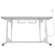 Pressalit Daycare Changing Table, Freestanding, 800 × 1800mm, with 2 Wire Baskets (R8643000)