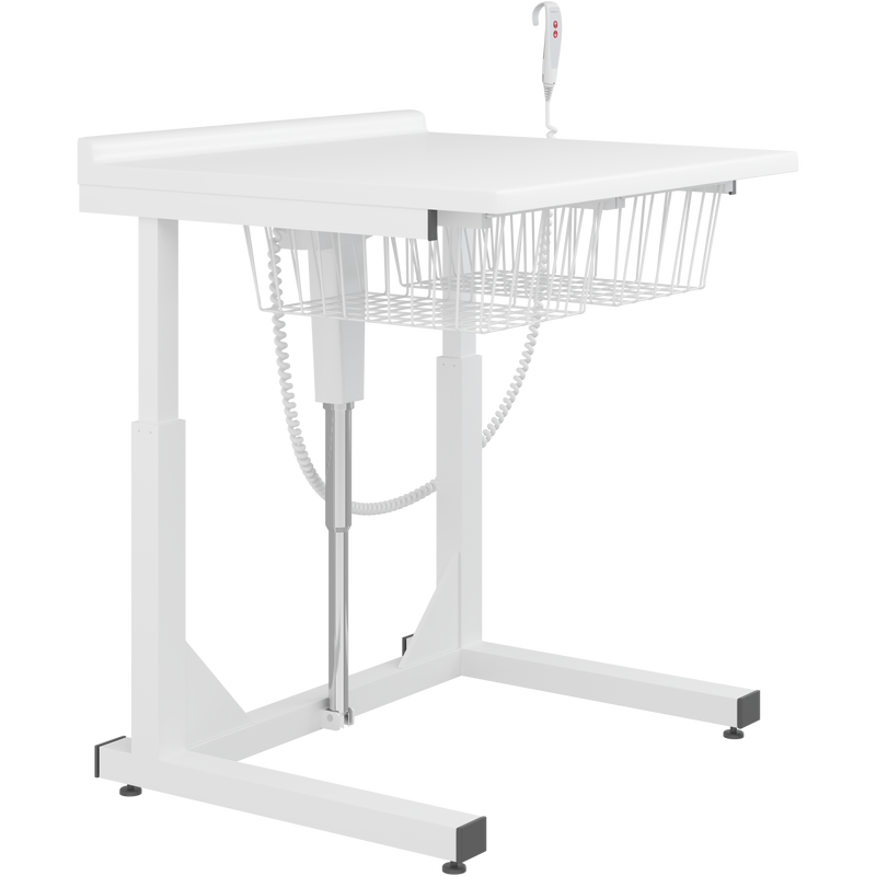 Pressalit Daycare Changing Table, Freestanding, 800 × 900mm, with 2 Wire Baskets (R8641000)