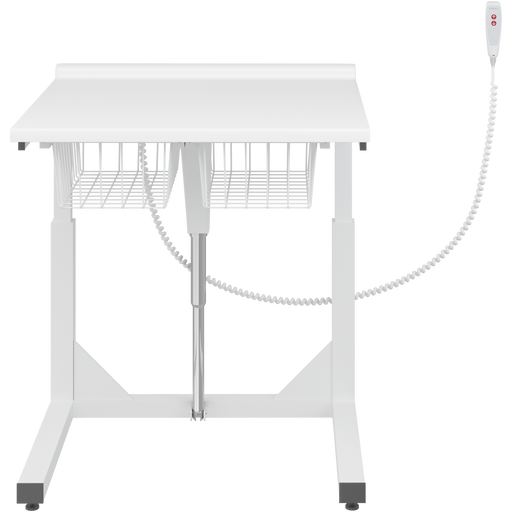Pressalit Daycare Changing Table, Freestanding, 800 × 900mm, with 2 Wire Baskets (R8641000)