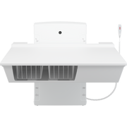 Pressalit Daycare Changing Table, Wall-Mounted Low-Start, 800 × 1400mm, with 2 Wire Baskets (R8662000)