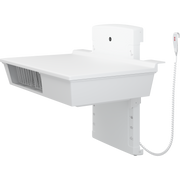 Pressalit Daycare Changing Table, Wall-Mounted Low-Start, 800 × 1400mm, with 2 Wire Baskets (R8662000)
